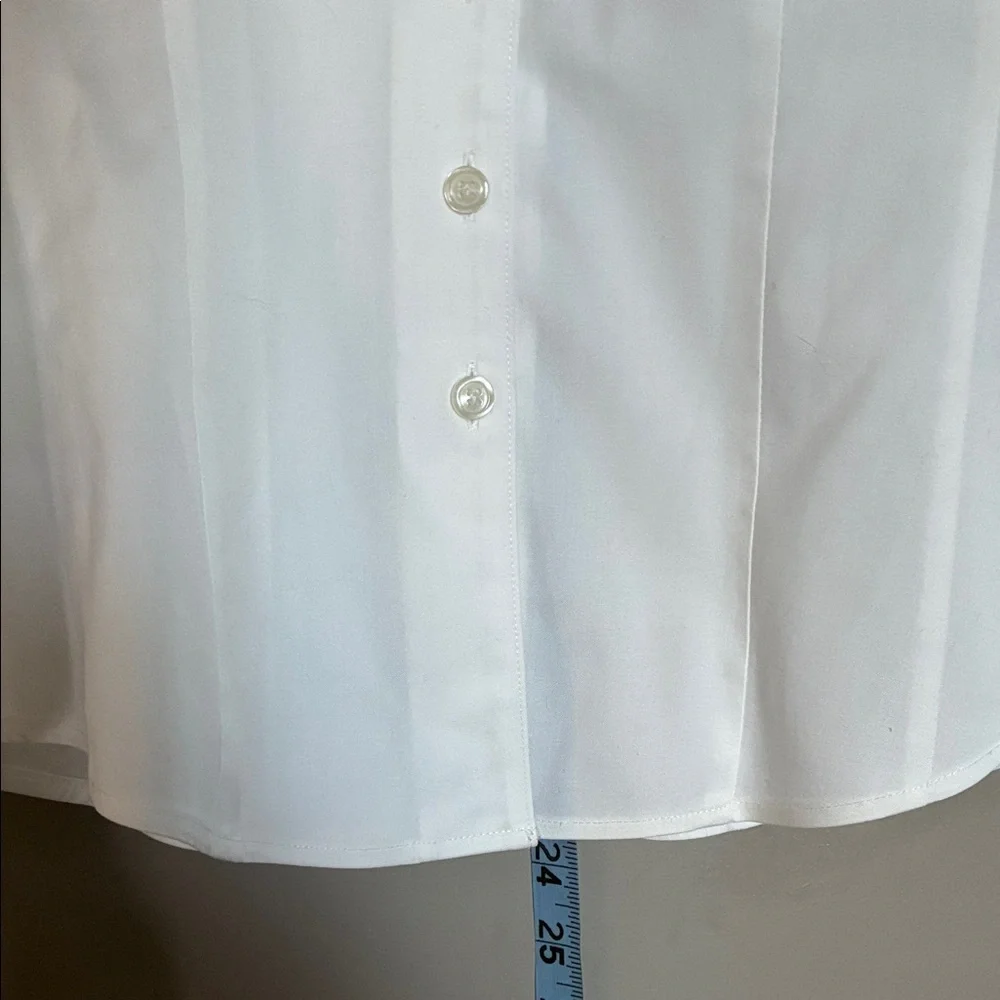 Brooks Brothers Cream Button-Up Blouse - Picture 6 of 8